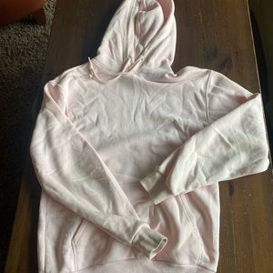 H&M light pink hoodie